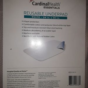 New Reusable Underpads Two Sizes     * SALE *
